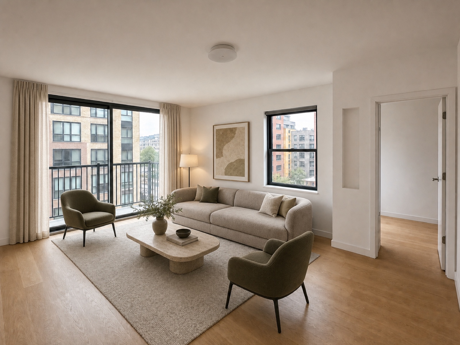 Photoreal redesigned room