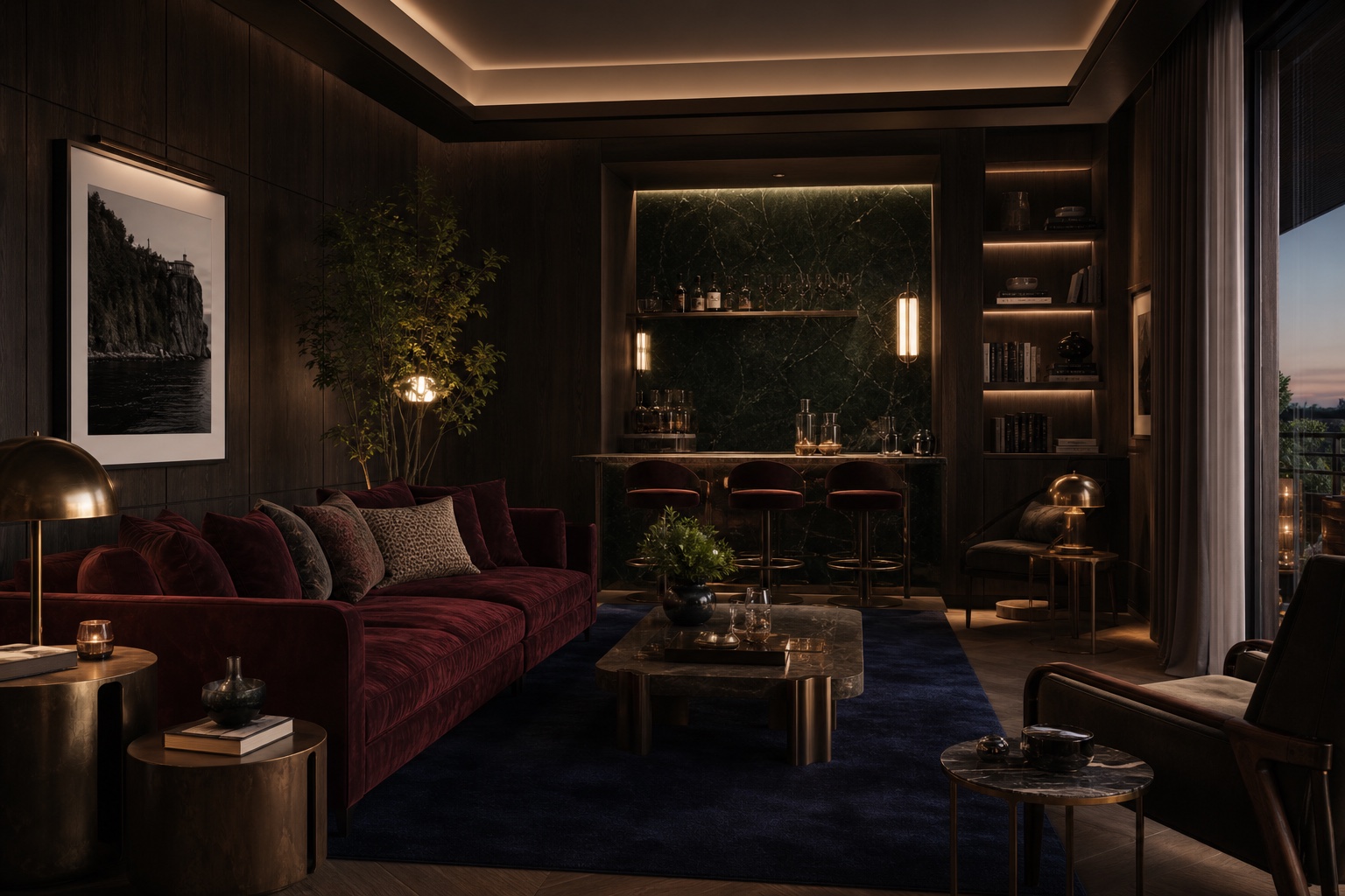 Dark Hotel interior